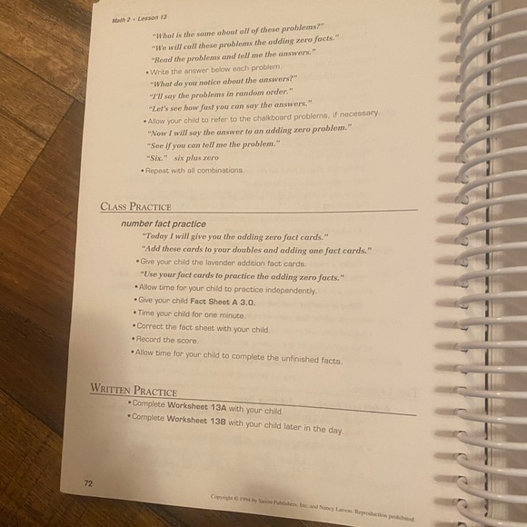 Saxon Math 2 - Picture 3 of 4